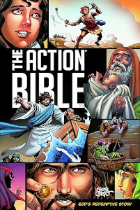 Advertisement for The Action Bible