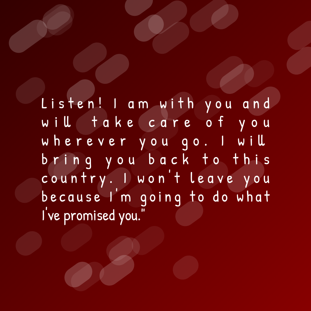 Verse of the Day Image for 2025-12-01. Scripture reference Genesis 28: 15